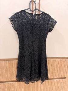 Elegant Black Lace Dress
