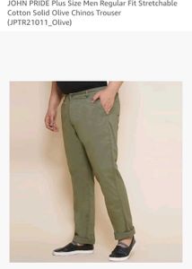 Plus size Olive Green Pants
