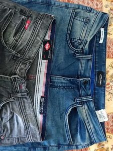 Men's Stylish Denim Jeans (2 Pairs)