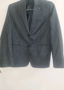 Classic Grey Blazer Jacket