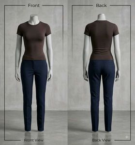 Classic Dark Brown H&M T-shirt