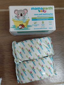 Mamaearth baby Cocoa soft bathing bar 2 soaps