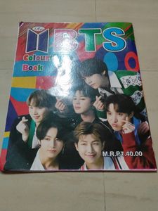BTS Colouring Book