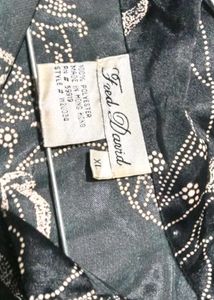 Black Floral Print Kurta