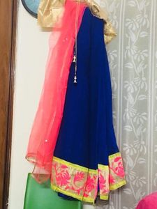 COMBO Unstitched party wear georgette lehenga