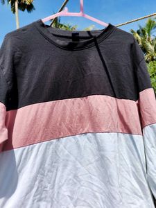 Colorblock Long Sleeve Top
