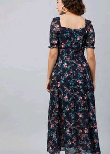 Floral Print Maxi Dress