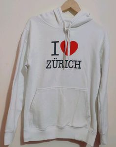 White Winter Hoodie ❤ Print For Girl Or Women