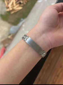 Titan Silver Watch