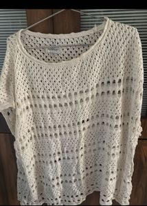 Combo crochet top and shorts set