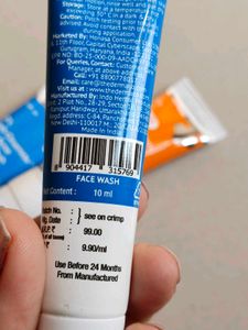 The Derma Co. Face Wash &amp; Sunscreen