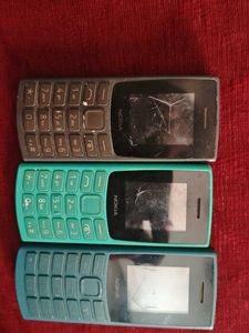 Nokia Feature Phones (Set of 3)