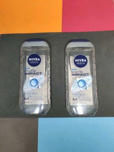 NIVEA MEN Pure Impact Shower Gel 2 piece