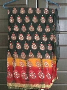 Beautiful Indian Saree with stitched blouse