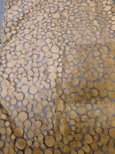 Peach Net Dress Material