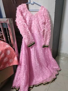 Pink Embroidered Salwar Suit