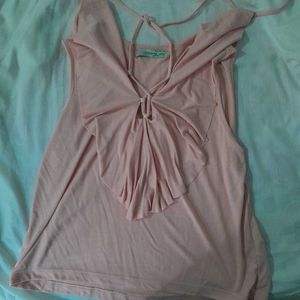 Pink Ruffle Top