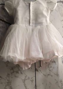 Beautiful White Frock Looking Like Princess