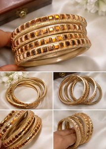 Sparkling Stone Studded Bangles