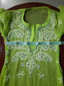 offer only for today!!Embroidered Chikankari Kurta