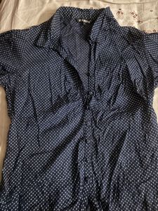 Harpa Polka Dot Short Sleeve Top