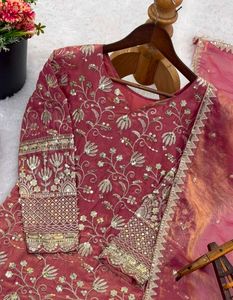 Elegant Embroidered Salwar Suit
