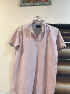 crimson club brand pink colour polo 👕 T-shirt