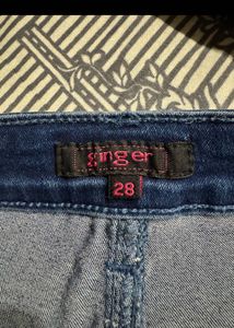 Ginger Blue Shorts for Cute Girl in v good conditi