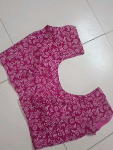 Stiched Printed Blouse