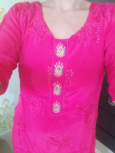 💐kurti pent with dupatta