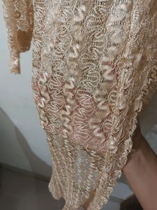 Golden Net Shrug