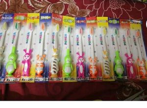 Cute Hello Kitty Toothbrushes (Set of 4)