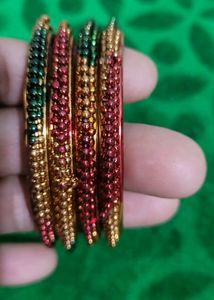 Pack 2 Bangles &amp; Fancy Bracelet