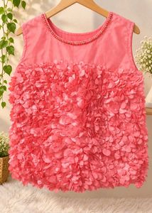 Stunning Coral Net Lehenga Skirt