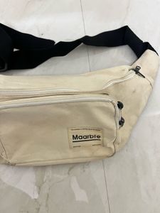 Stylish Cream Fanny Pack