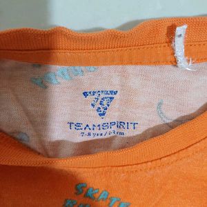 Kids KB Teamspirit Orange Sleepwear Set