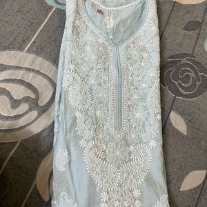 brand new Chikankari Embroidered Kurti