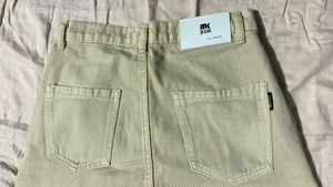 New Khaki Cargo Denim Jeans