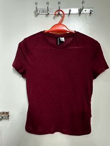 Burgundy H&M T-shirt