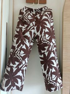 Stylish Floral Print Palazzo Pants