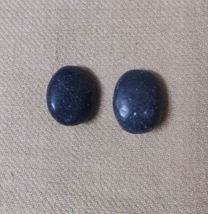 Lazulite Stone Studs Clip-on