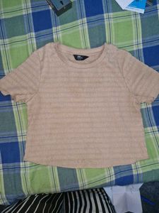 Casual Beige T-Shirt