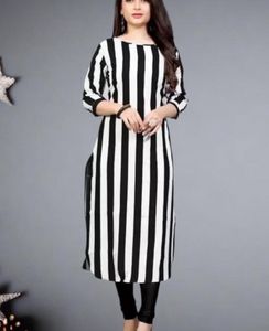 Chic Striped Kurta for Women