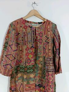 Multicolor Printed Casual Kurta (Women)