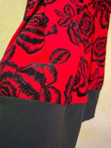 Red  Fit &amp; Flare Dress