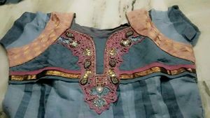 Anarkali Suit with Dupatta