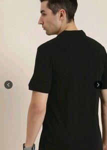 Classic Black Men's Polo T-Shirt