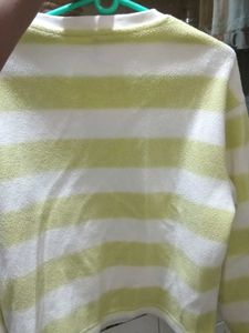 Striped Crewneck Sweatshirt