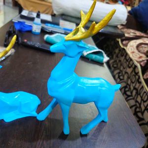 Deer Statue Showpiece Set Of 2