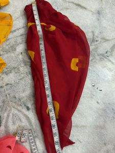 Red &amp; Yellow Dhoti Pants
